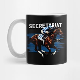 Secretariat 1973 Horse Racing Mug